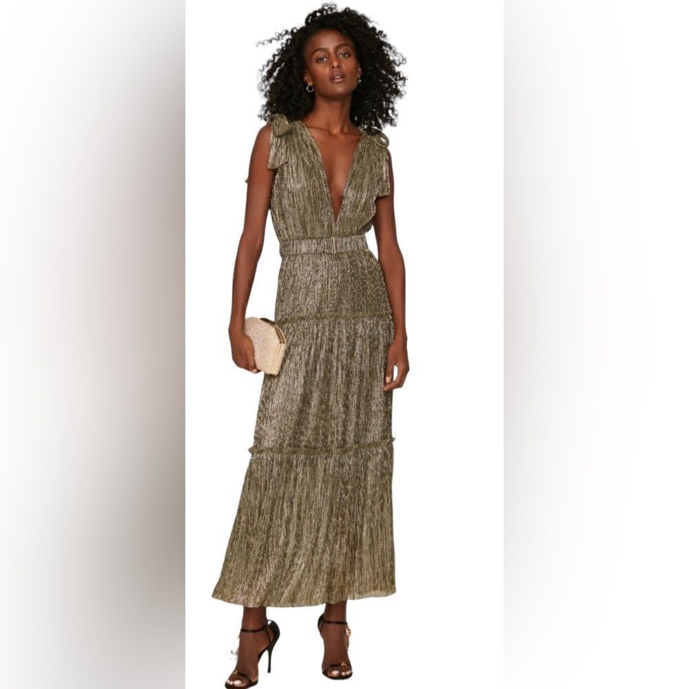 Sabina Musayev Helena Gown Maxi Dress Size Medium
